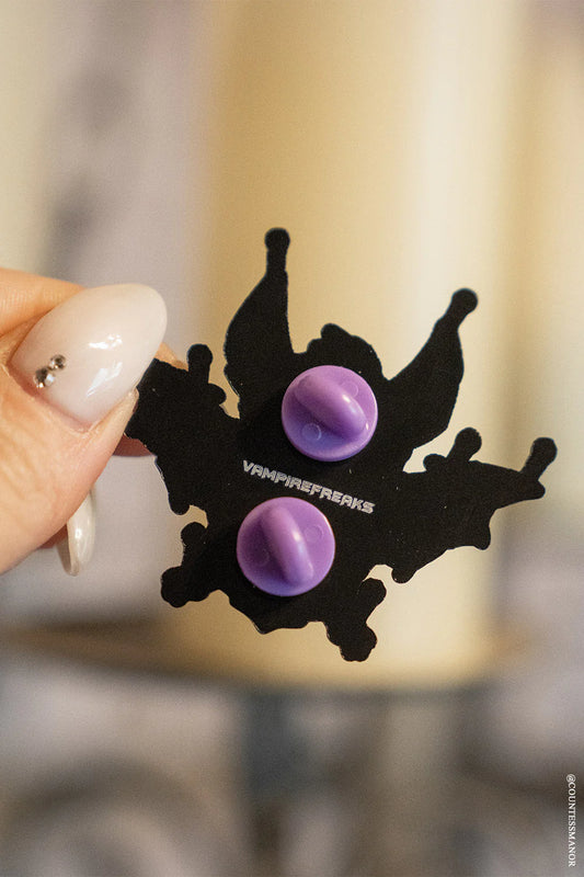 Taxidermy Bat Enamel Pin