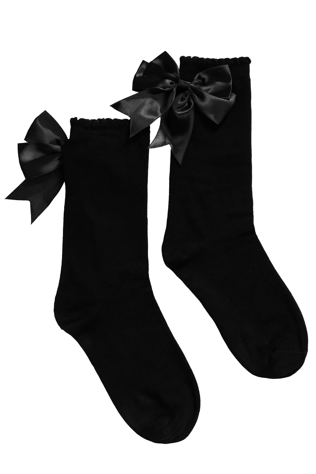 Black Ribbon Socks