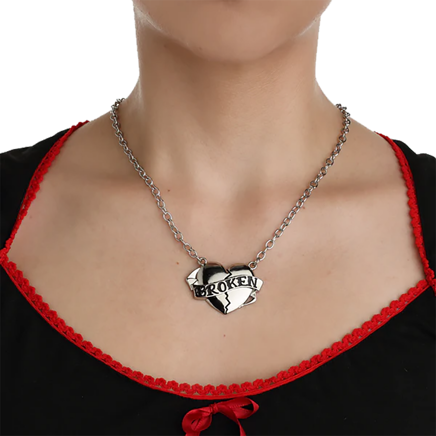 BROKEN PENDANT NECKLACE