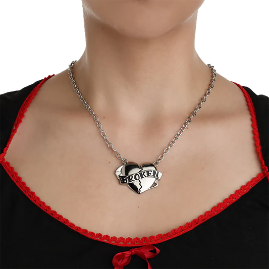 BROKEN PENDANT NECKLACE
