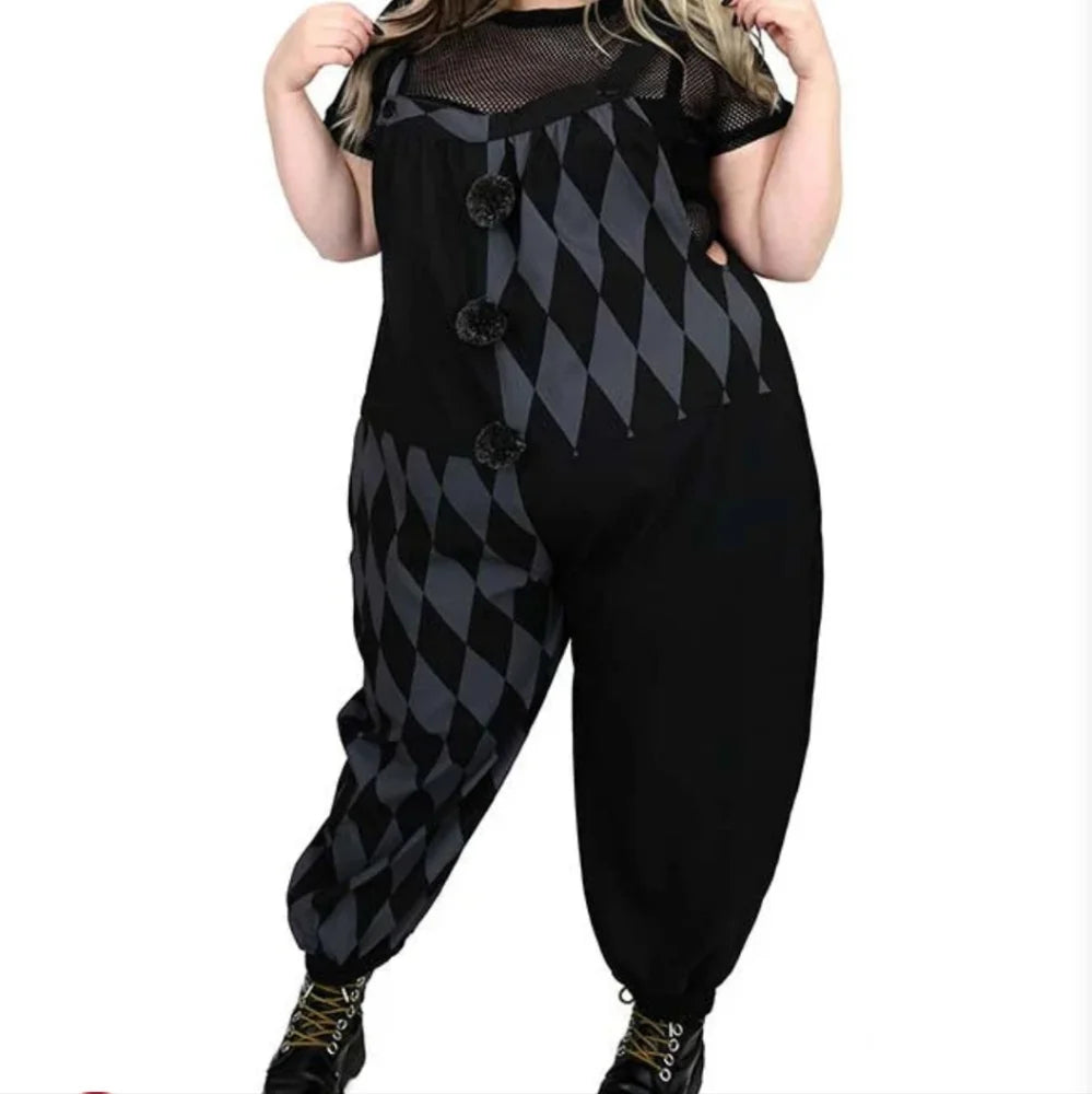 FOXBLOOD Side Show Overalls Black/Grey