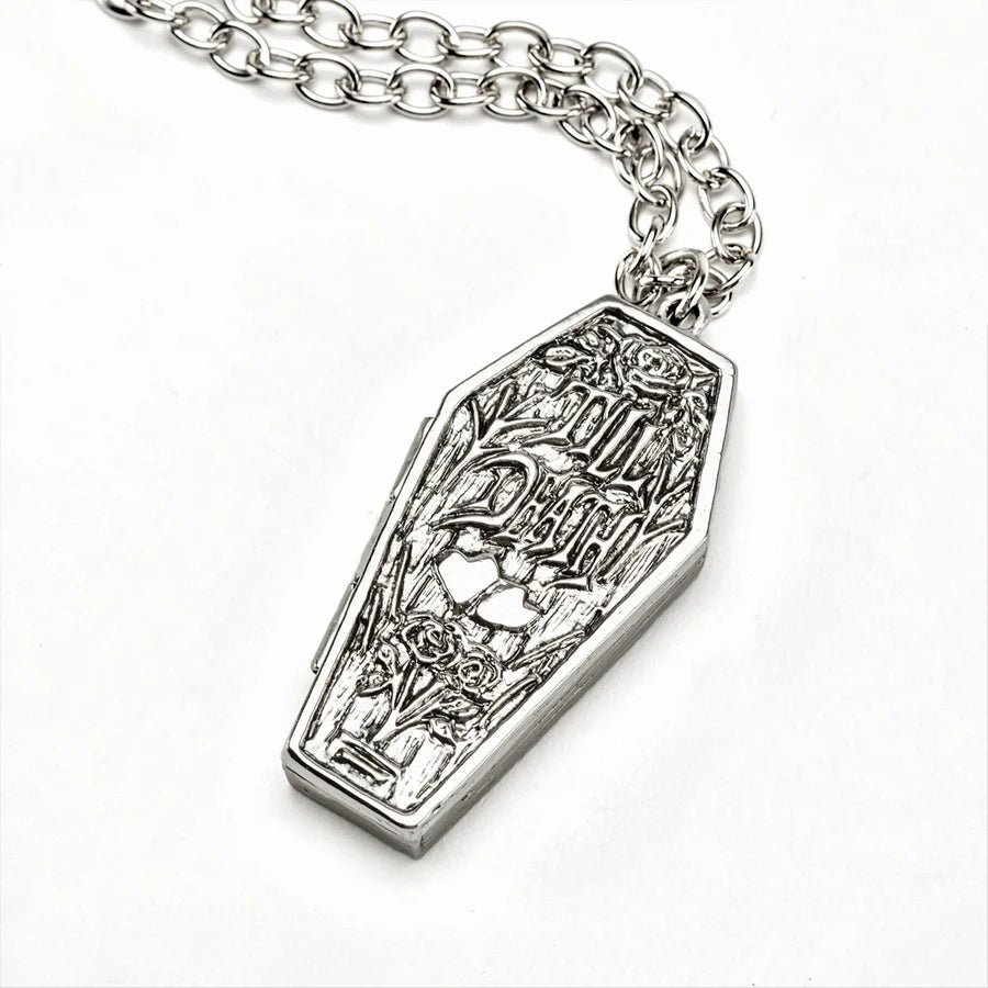 Till Death Coffin Pendant