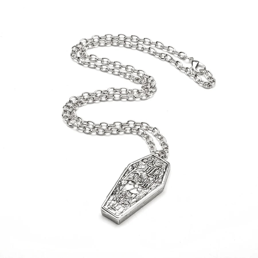 Till Death Coffin Pendant