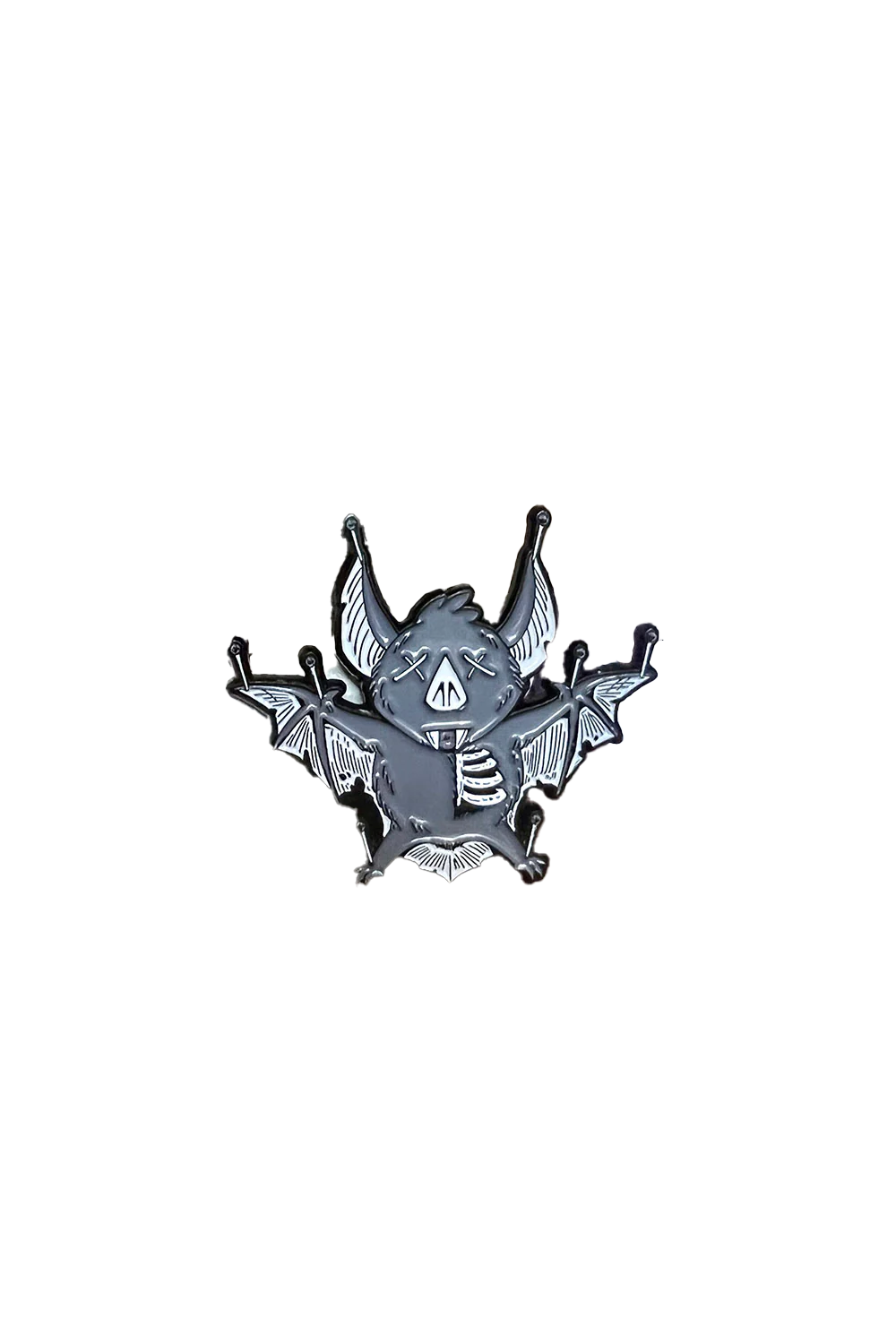 Taxidermy Bat Enamel Pin