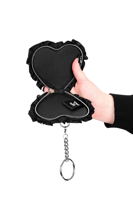 Mini Heart Coin Purse Keychain