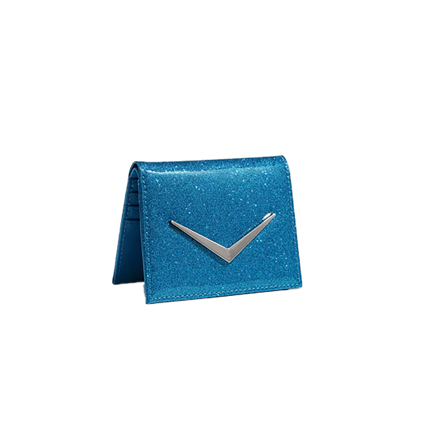 VILLAIN BLUE SPARKLE GETAWAY MINI WALLET