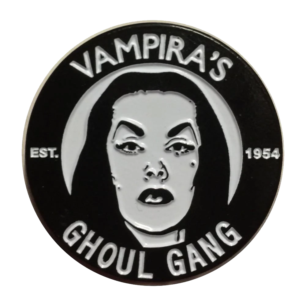Vampira Ghoul Gang Pin