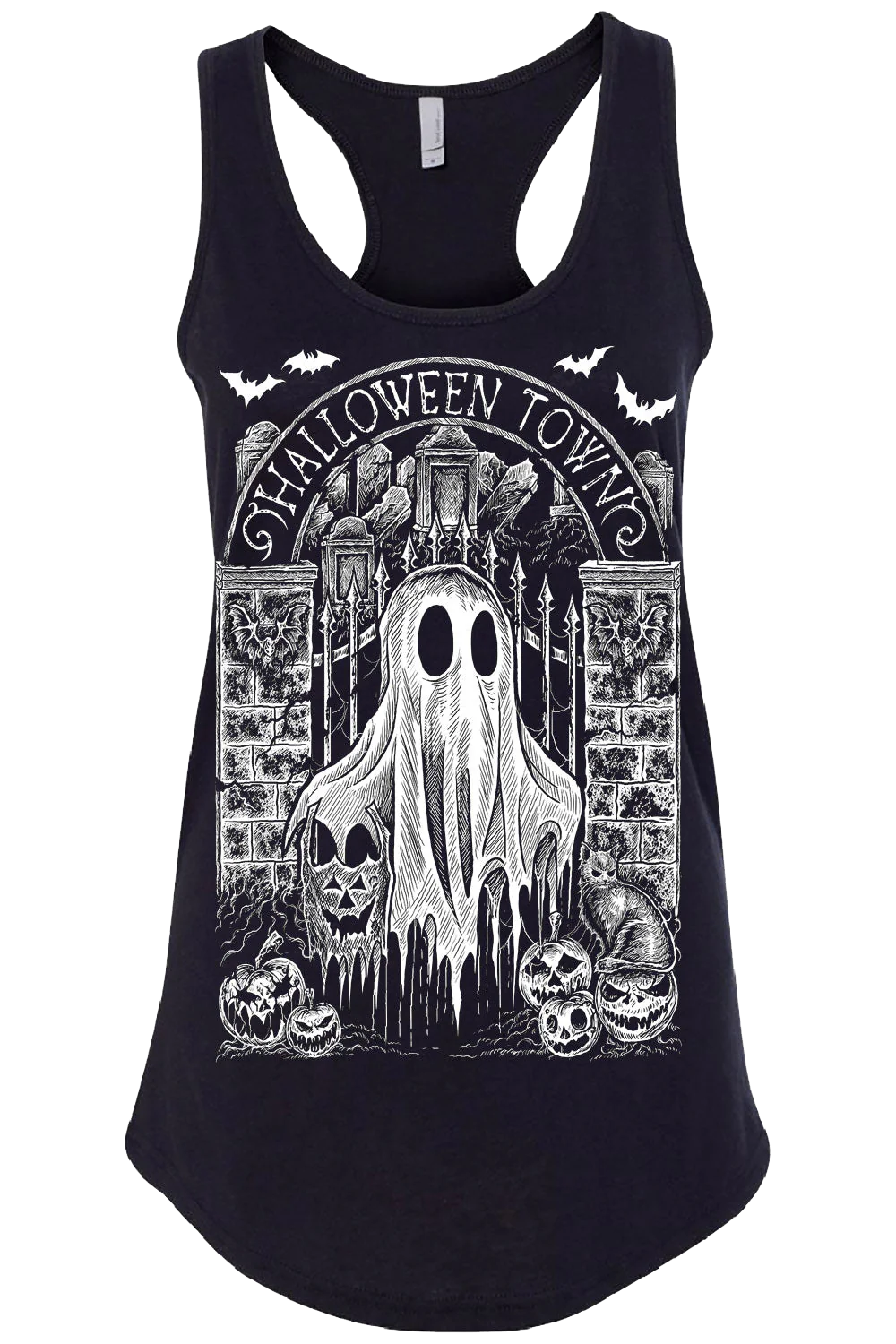 Halloween Town Ghostie Racerback Tank