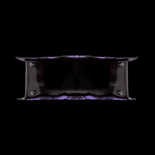 Damask Bat Shoulderbag in Violet