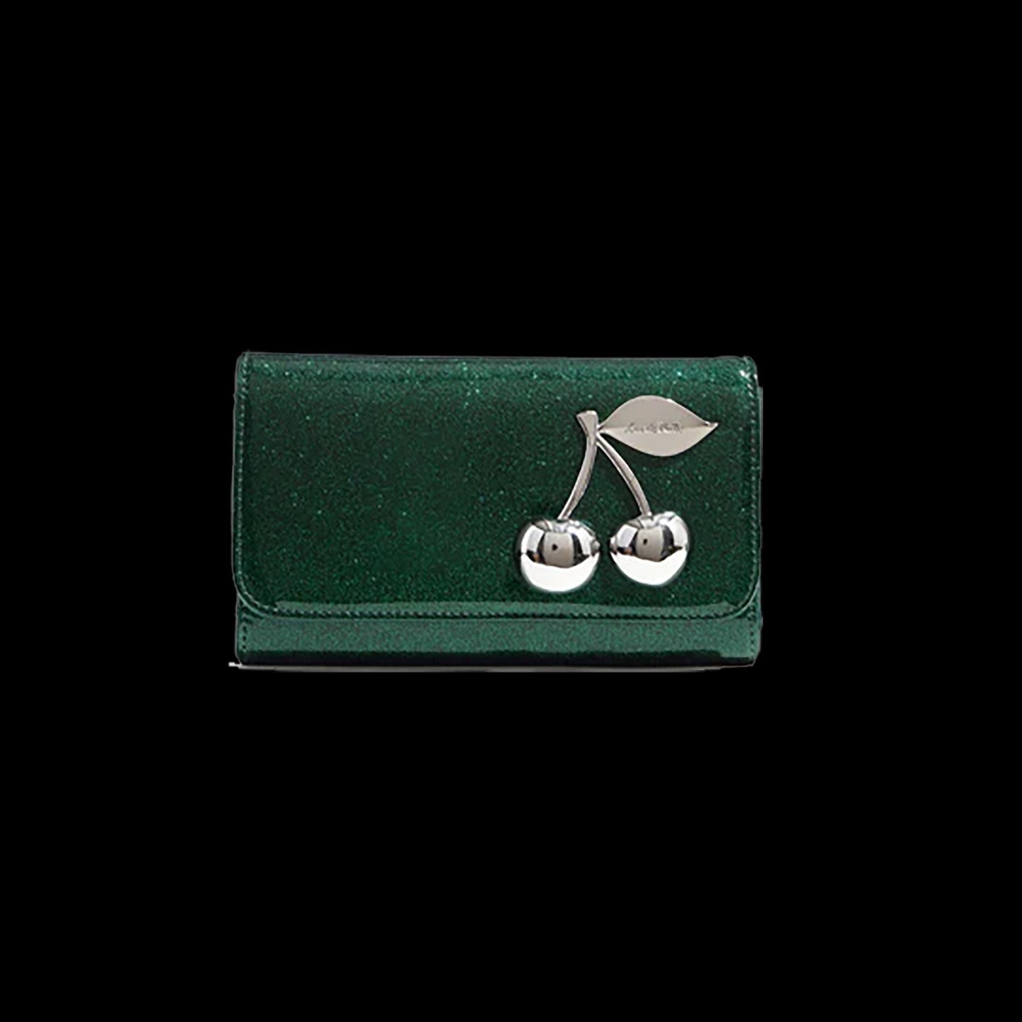 Venus Green Sparkle Wild Cherry Wallet