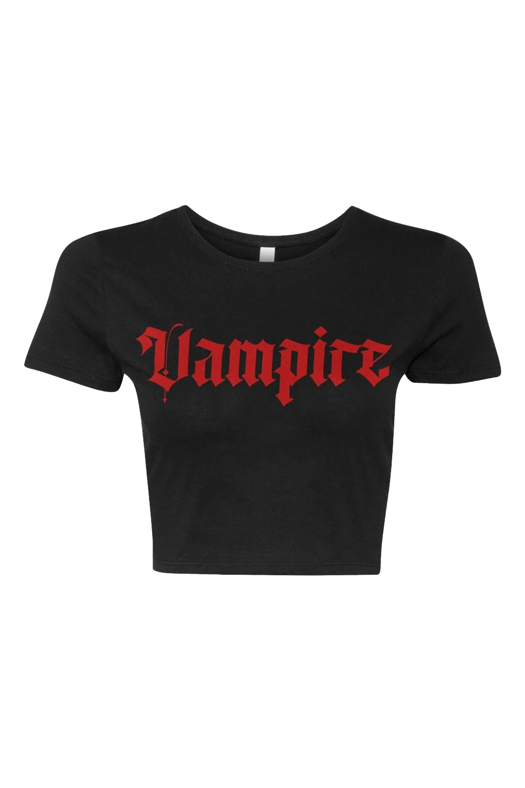 I'M A VAMPIRE CROP TOP