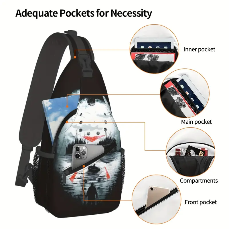 Jason Voorhees Sling Backpack