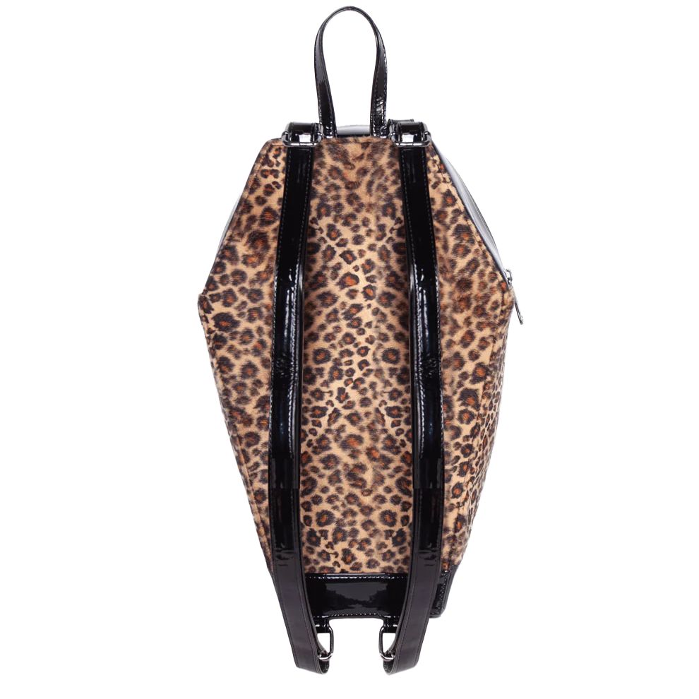 LEOPARD COFFIN BACKPACK
