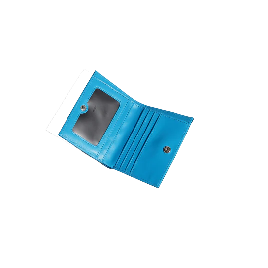 VILLAIN BLUE SPARKLE GETAWAY MINI WALLET