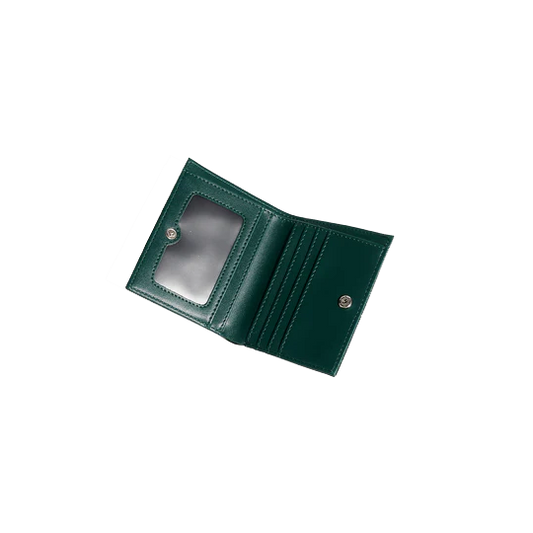 VENUS GREEN SPARKLE LOVE BIRD MINI WALLET