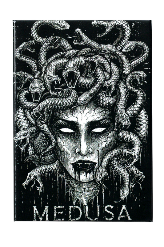 Macabre Metal Magnet- Medusa
