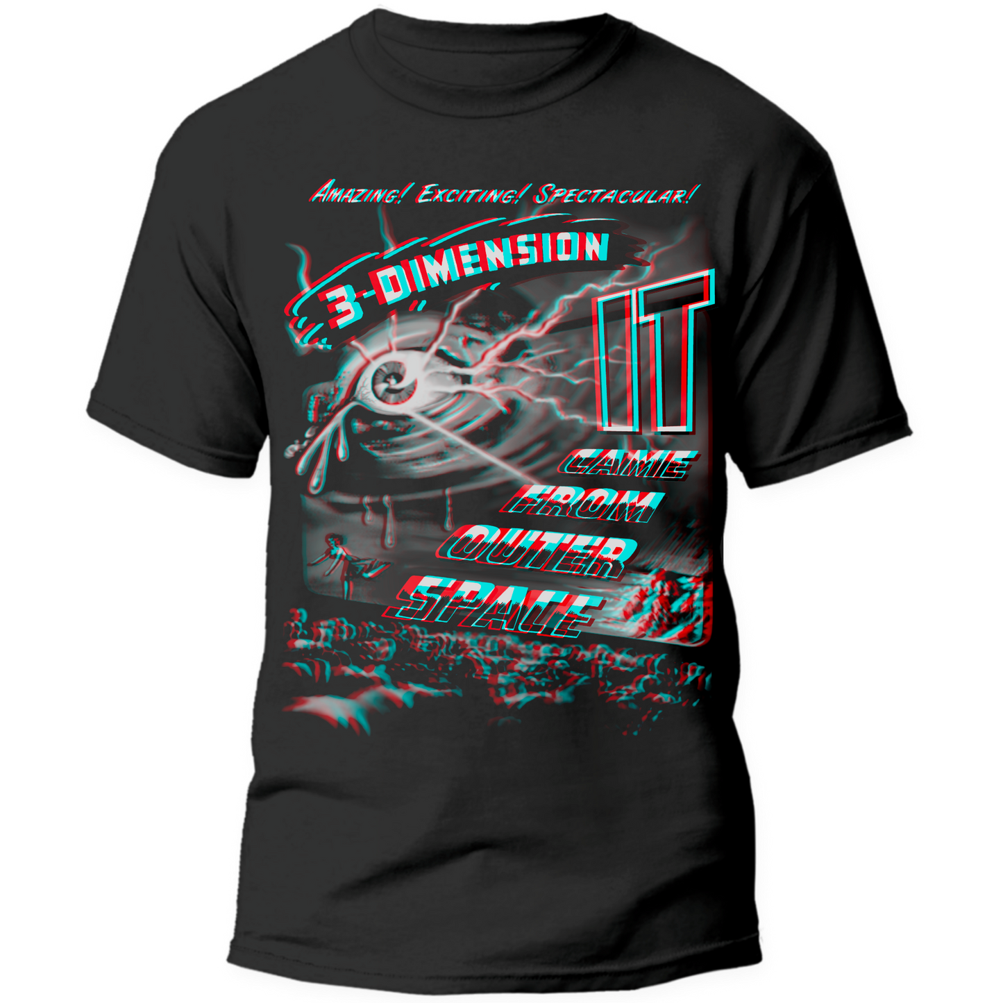3D It Came From Outer Space T-Shirt