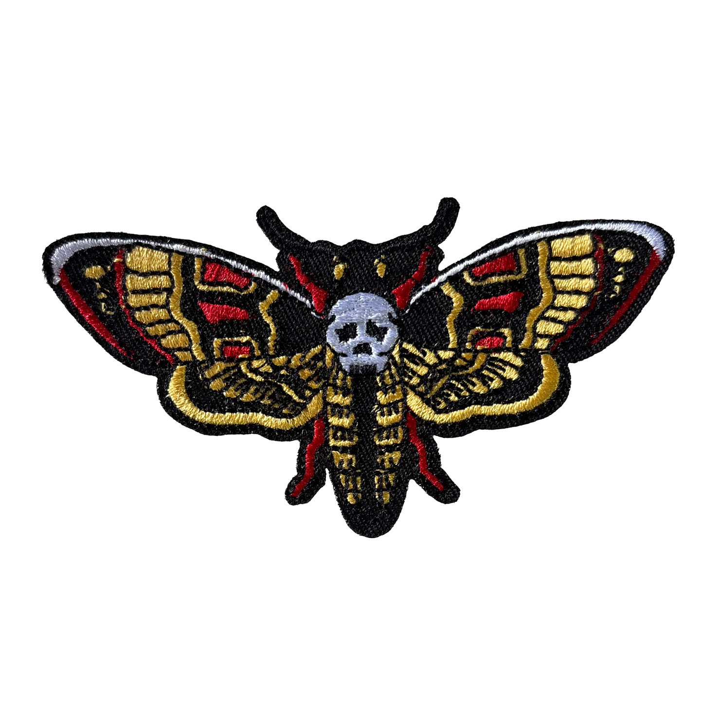 Gold Skeleton Death Moth