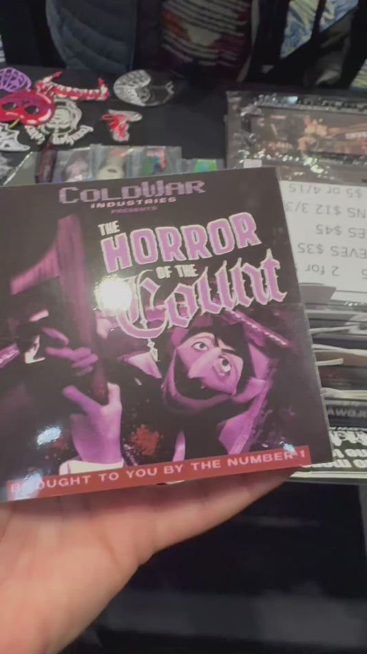 HORROR OF THE COUNT STICKER