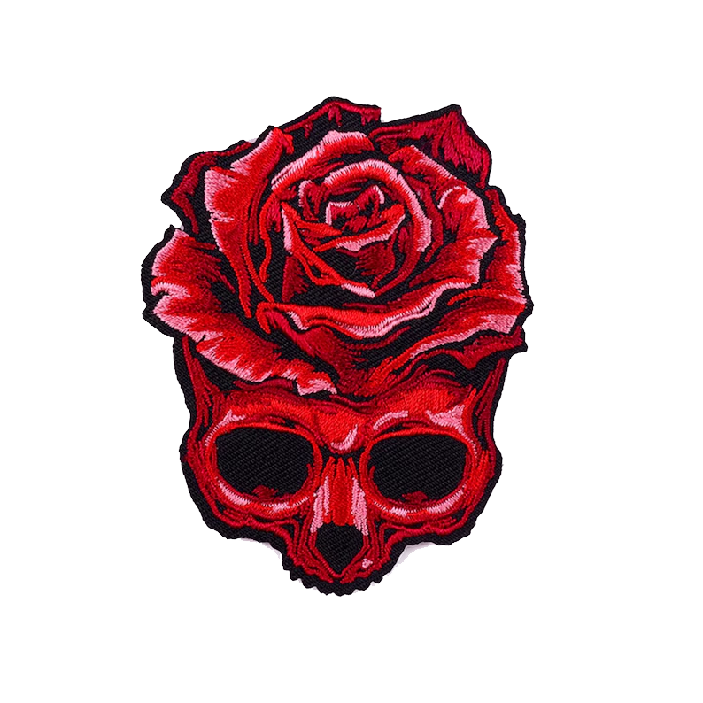 Rose Skull Patch