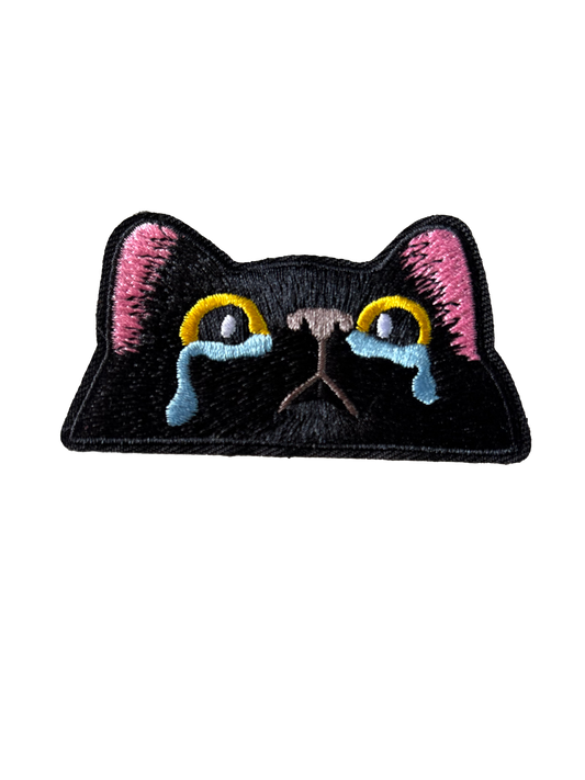 Crying Cat Patch