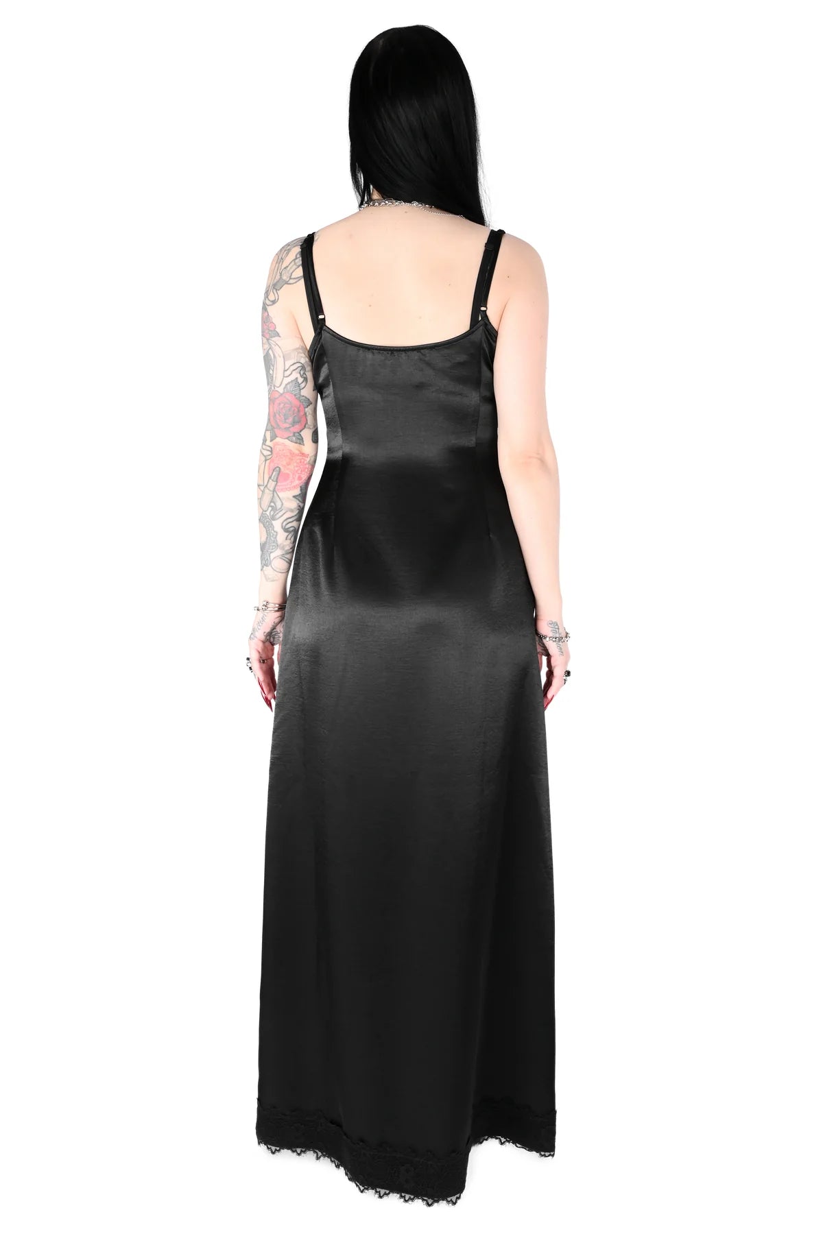 Foxblood Sasha Maxi Slip Dress