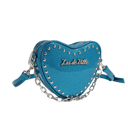 TAINTED LOVE TINY TOTE - VILLAIN BLUE
