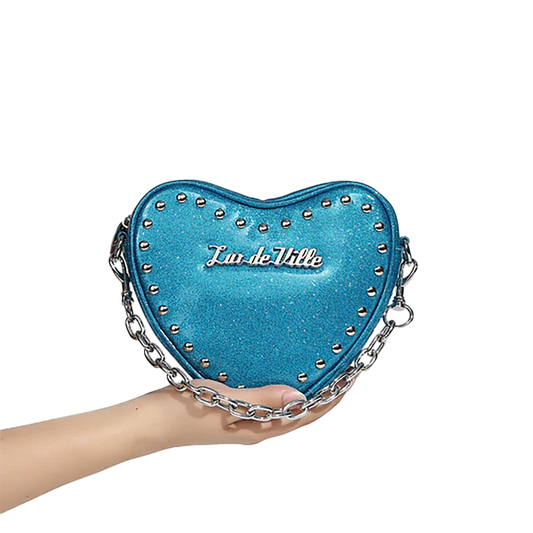 TAINTED LOVE TINY TOTE - VILLAIN BLUE