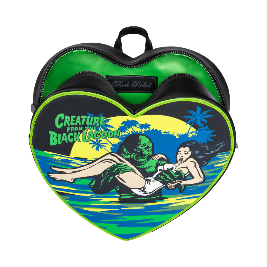 Creature From the Black Lagoon Heart Backpack
