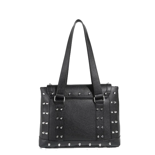 BLACK WEEKENDER TOTE MEDIUM
