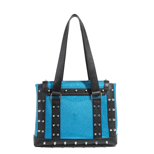 Villain Blue Sparkle Weekender Tote Medium