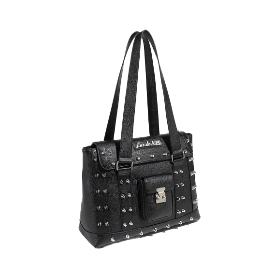 BLACK WEEKENDER TOTE MEDIUM