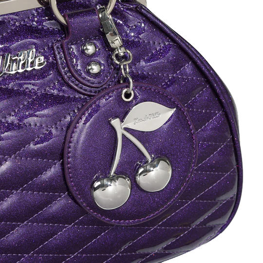 POISONOUS PURPLE SPARKLE WILD CHERRY KISS LOCK