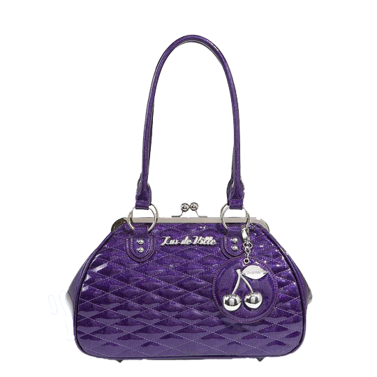 POISONOUS PURPLE SPARKLE WILD CHERRY KISS LOCK