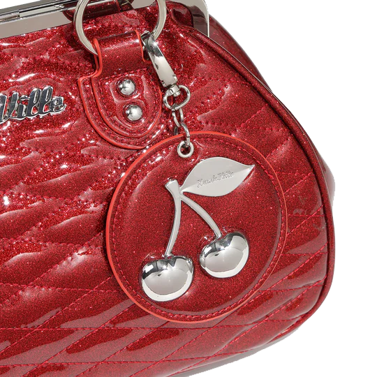 RED RUM SPARKLE WILD CHERRY KISS LOCK