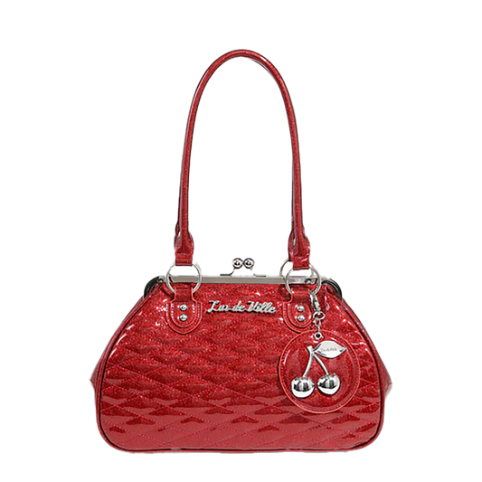 RED RUM SPARKLE WILD CHERRY KISS LOCK