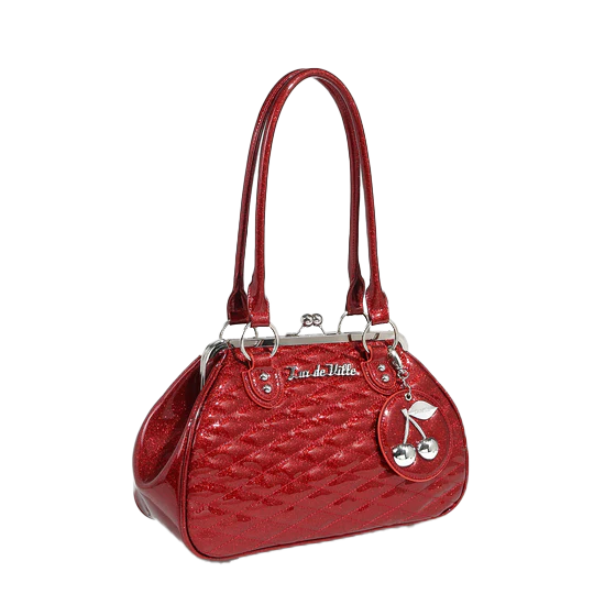 RED RUM SPARKLE WILD CHERRY KISS LOCK