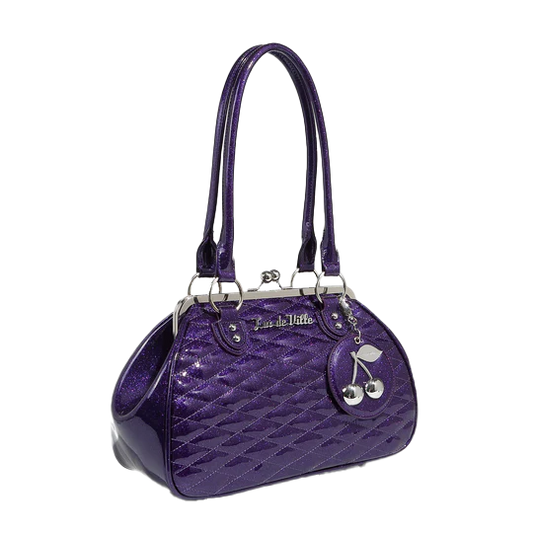 POISONOUS PURPLE SPARKLE WILD CHERRY KISS LOCK