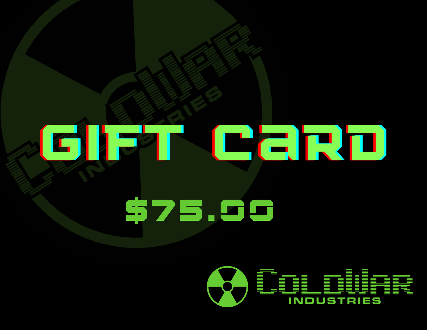 ColdWar Industries Gift Card