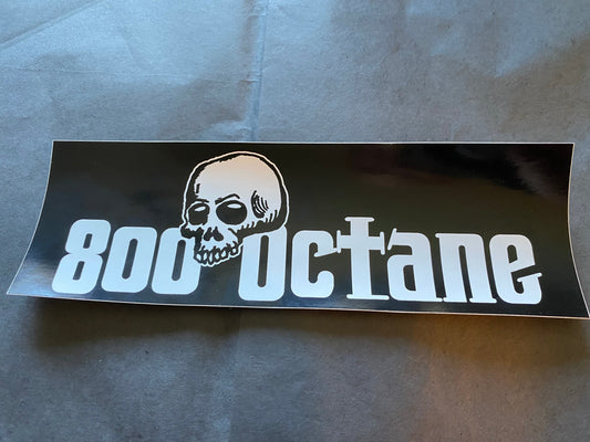 800 OCTANE VINYL STICKER