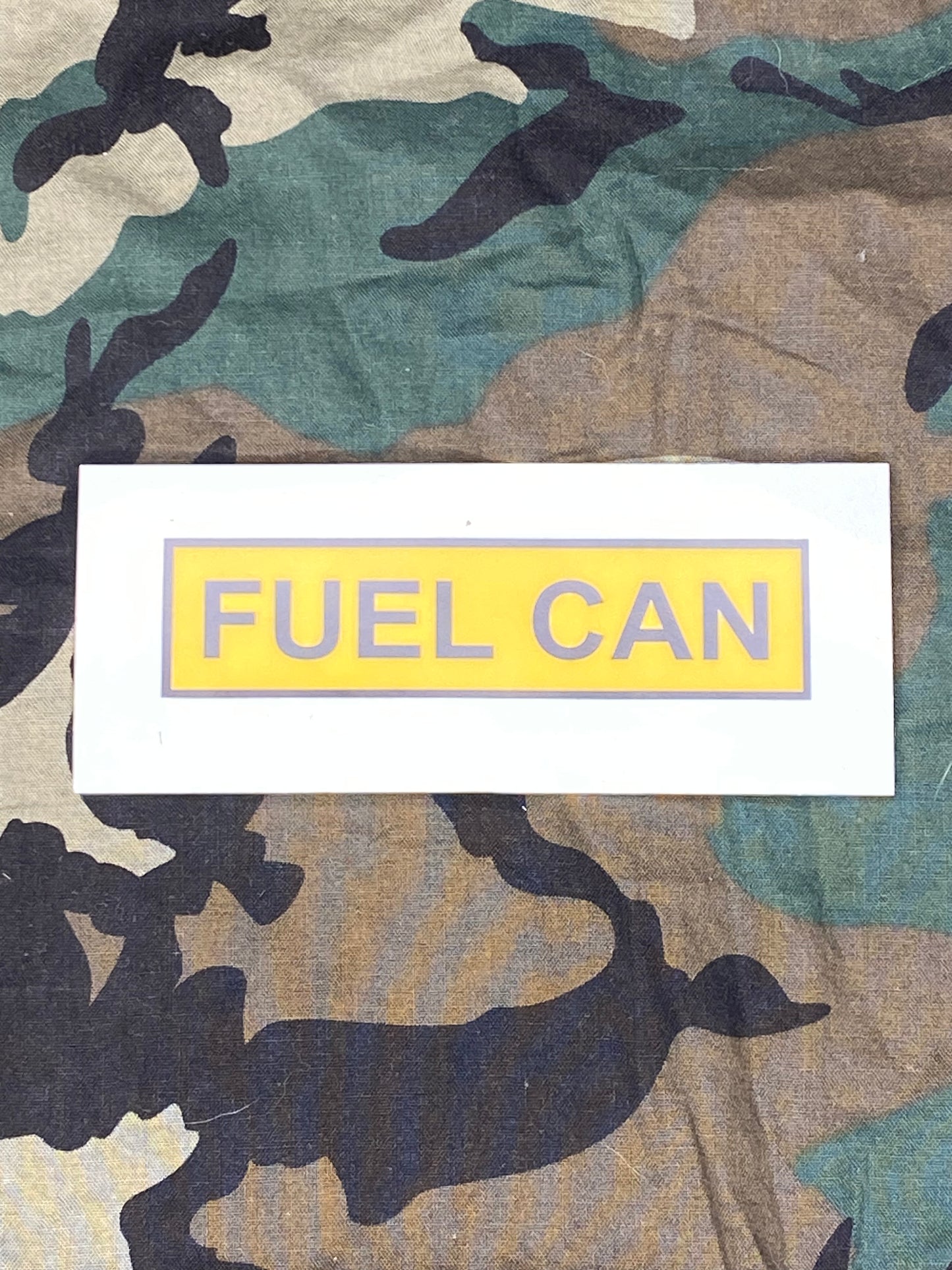 FUEL CAN (YELLOW VERSION)