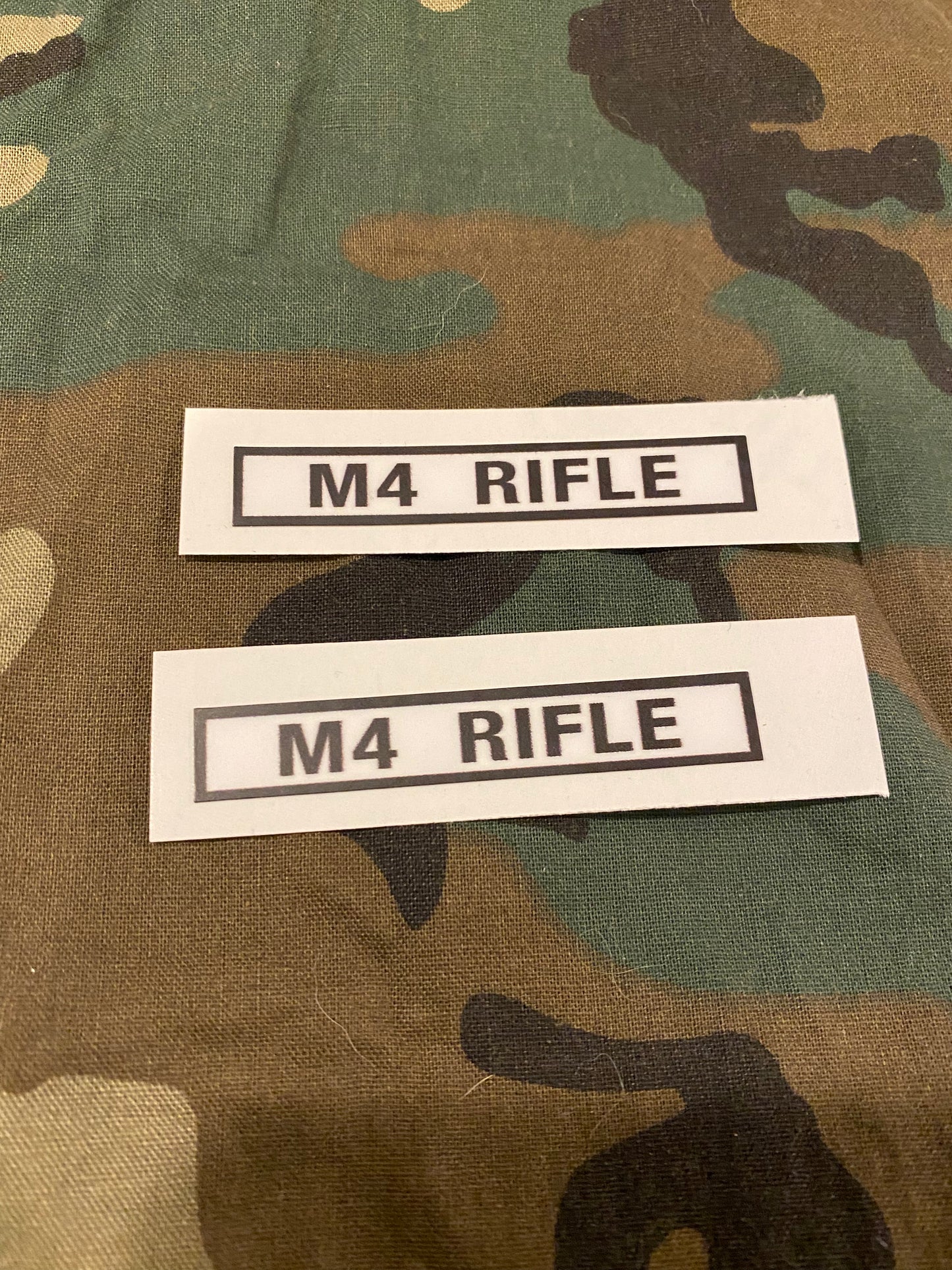 M4 RIFLE DECAL (2 PACK)