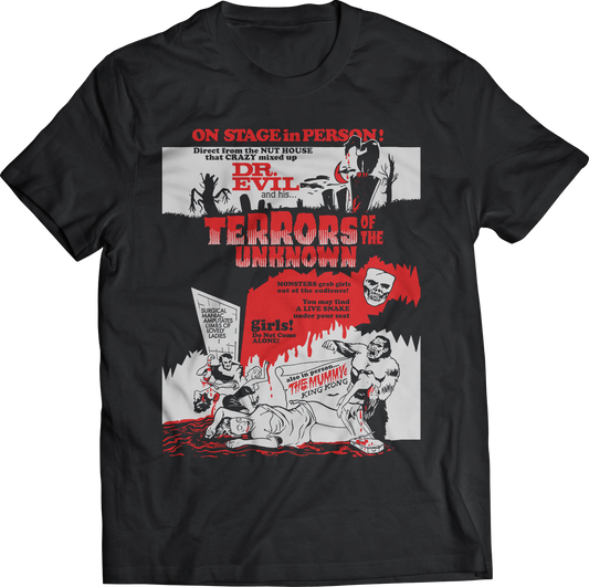 TERRORS OF THE UNKNOWN T-SHIRT