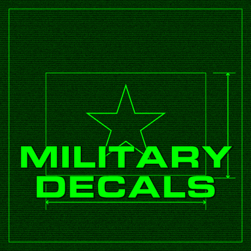 MILITARY DECALS