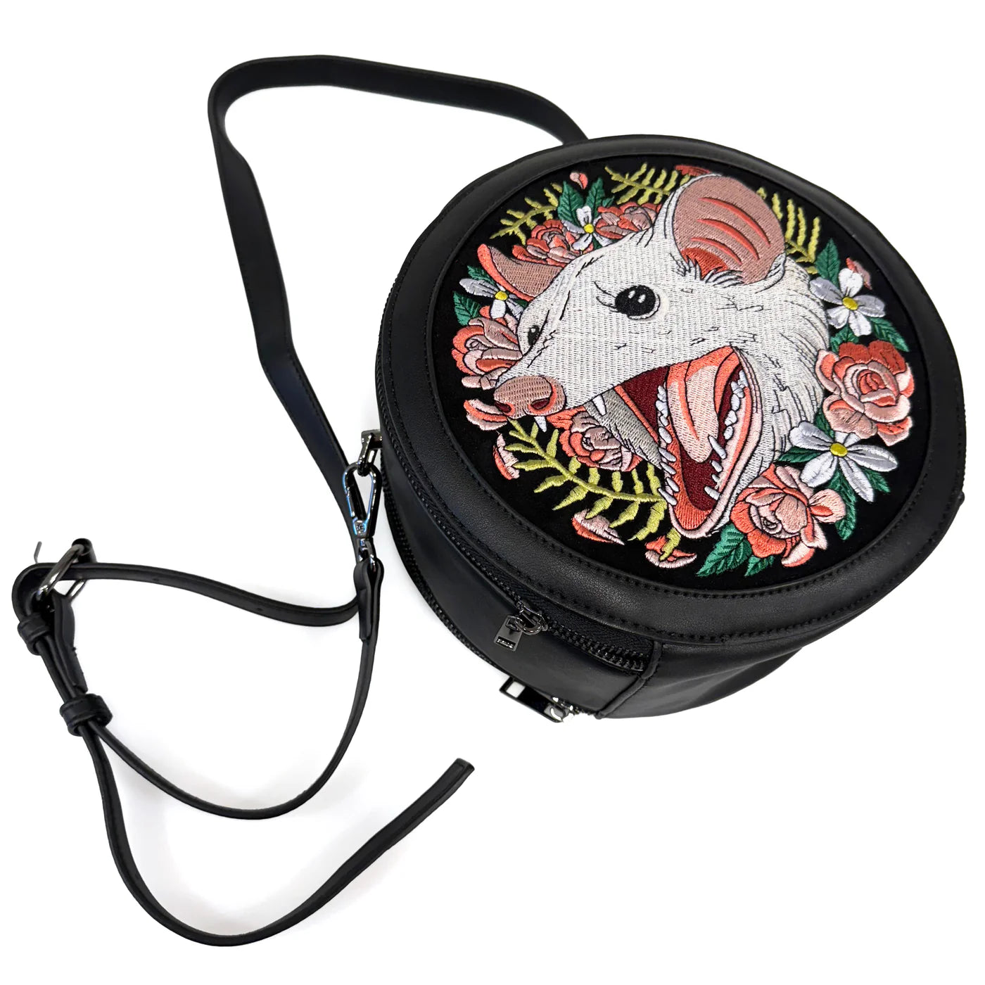 WINDY WILLOWS Opossum Black Bag