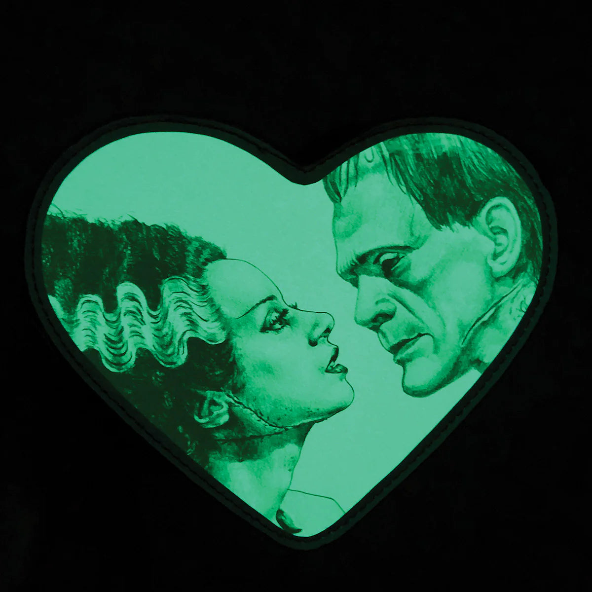 Heart Shape Frank w/ Bride Glow Backpack