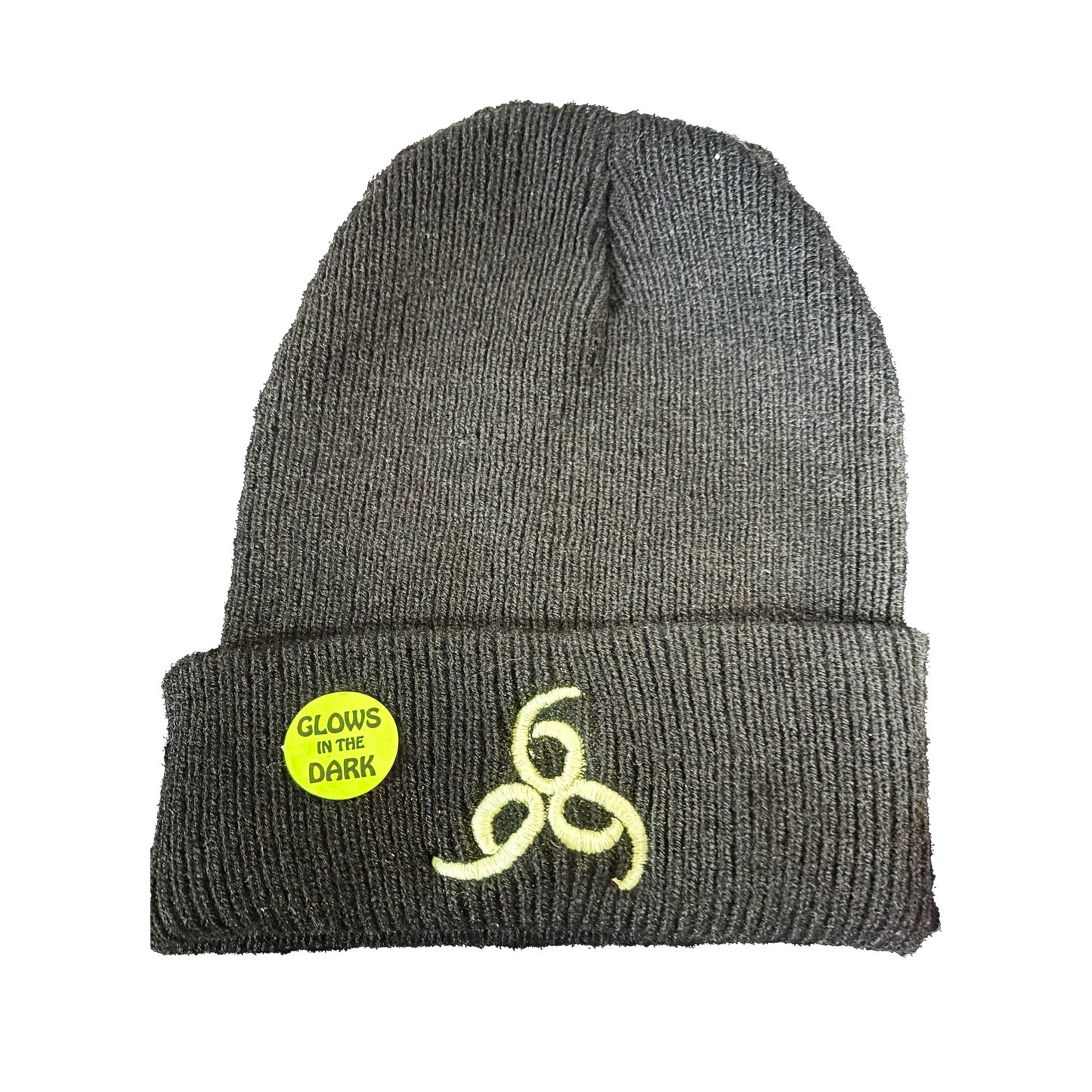 666 BEANIE - GLOW IN THE DARK