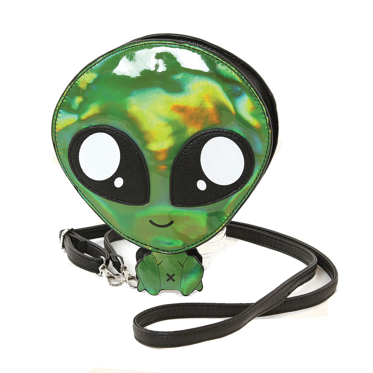 Baby Alien Shoulder Crossbody Bag in Vinyl Material