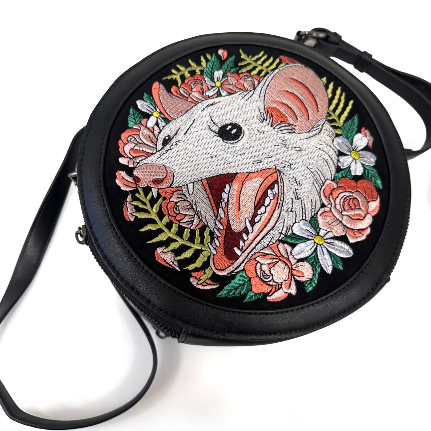 WINDY WILLOWS Opossum Black Bag