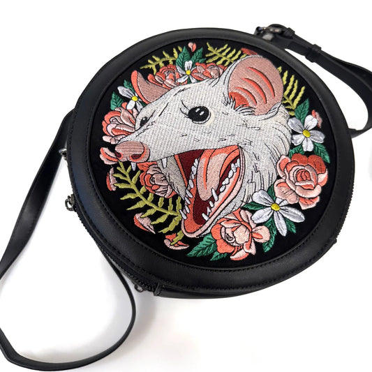 WINDY WILLOWS Opossum Black Bag